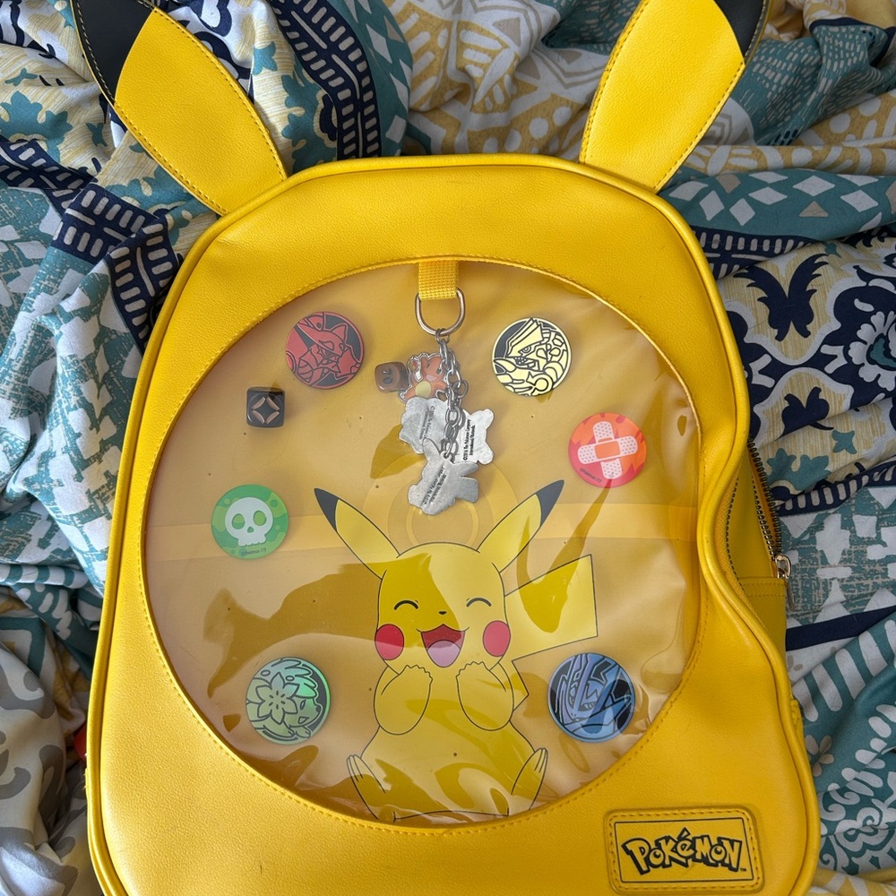 Pokémon Pikachu Pin Collector Backpack